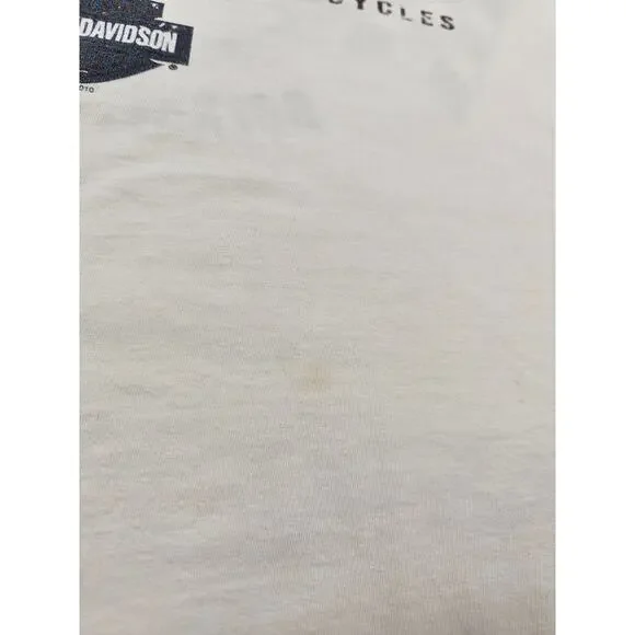 Freedom ain't quiet raise your voice harley Davidson graphic tee medium unisex ^ - Picture 5 of 10